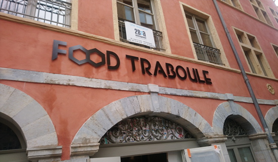 Enseigne & Signalétique intérieure FOOD TRABOULE Lyon (69)
